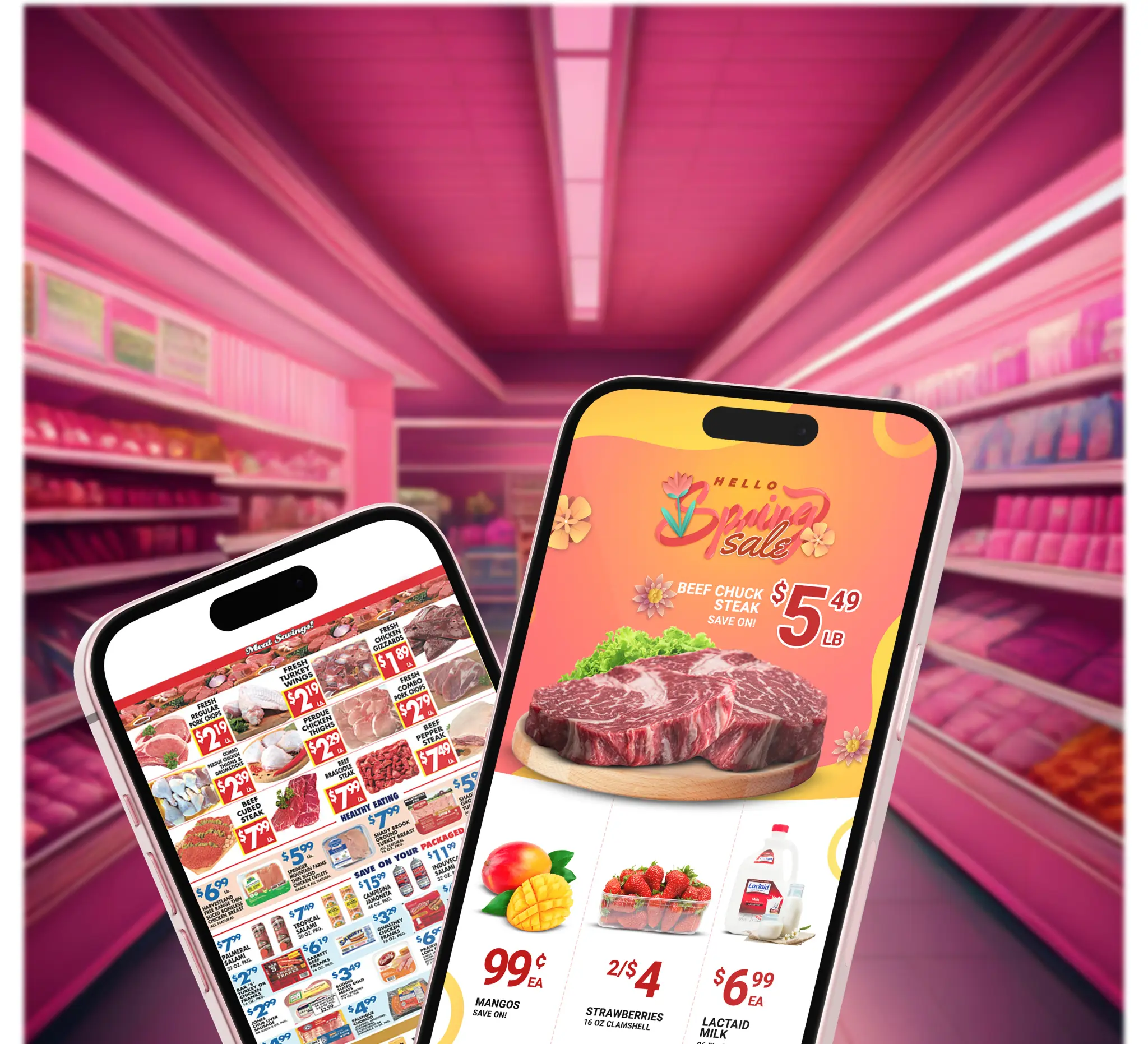 Teléfonos con aplicación